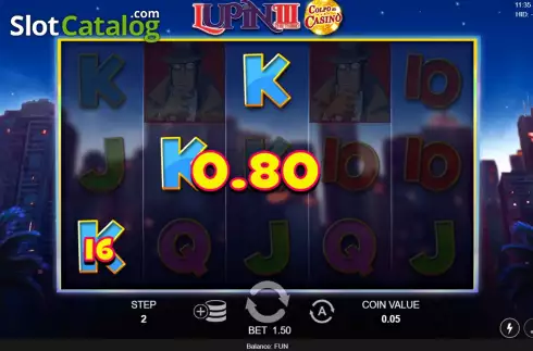 Οθόνη3. Lupin III Colpo al Casino Κουλοχέρης