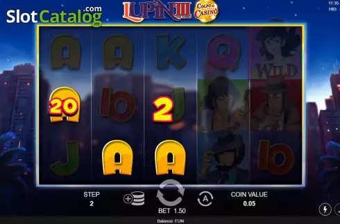 Οθόνη4. Lupin III Colpo al Casino Κουλοχέρης