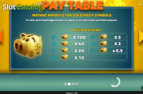 Οθόνη7. Fortune Pig (Espresso Games) Κουλοχέρης