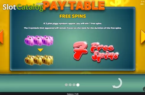 Οθόνη9. Fortune Pig (Espresso Games) Κουλοχέρης