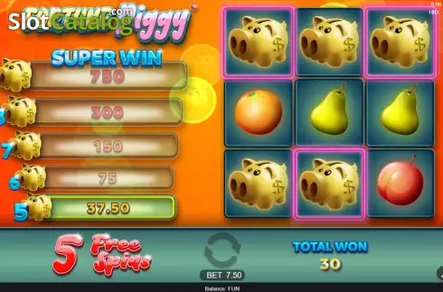 Οθόνη6. Fortune Piggy Κουλοχέρης