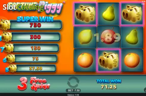 Οθόνη7. Fortune Piggy Κουλοχέρης