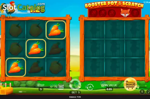 Οθόνη4. Rooster Booster Κουλοχέρης