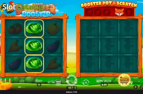 Οθόνη5. Rooster Booster Κουλοχέρης