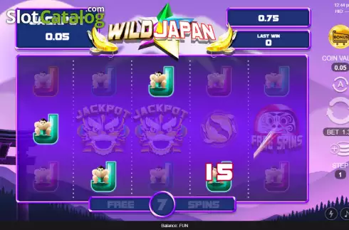 Οθόνη3. Wild Japan Κουλοχέρης