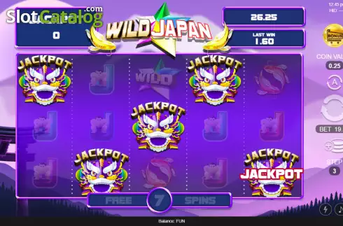 Οθόνη4. Wild Japan Κουλοχέρης