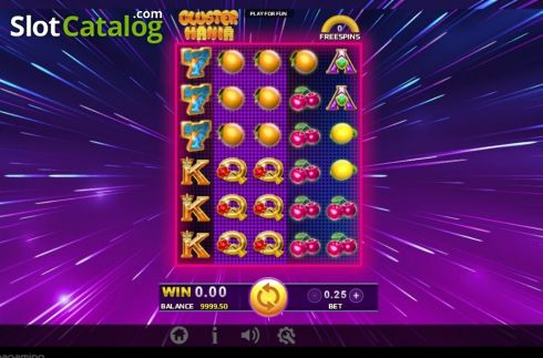 Οθόνη3. Cluster Mania Κουλοχέρης