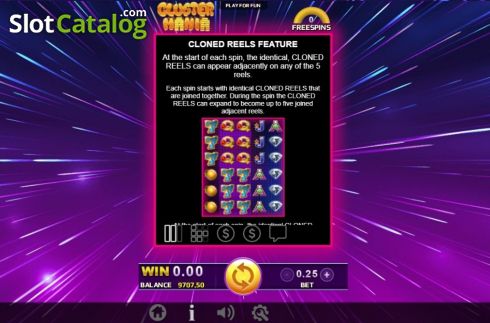 Οθόνη8. Cluster Mania Κουλοχέρης