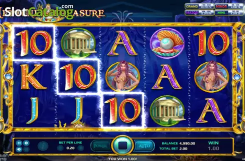 Οθόνη3. Neptune Treasure Jackpot Κουλοχέρης