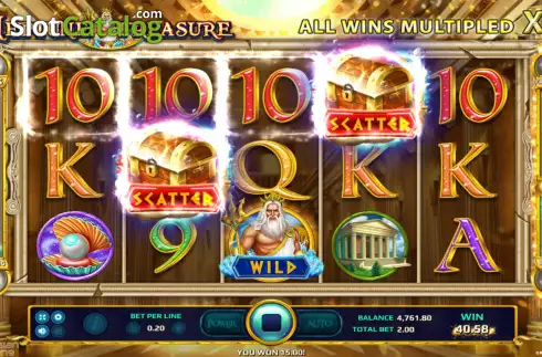 Οθόνη7. Neptune Treasure Jackpot Κουλοχέρης