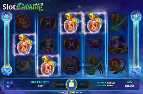 Οθόνη4. Zodiac (Eurasian Gaming) Κουλοχέρης 
