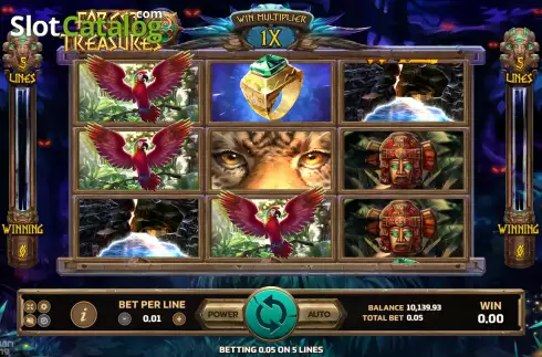 Οθόνη2. Forest Treasure (Eurasian Gaming) Κουλοχέρης