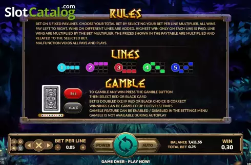 Οθόνη6. Forest Treasure (Eurasian Gaming) Κουλοχέρης