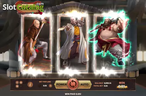 Οθόνη3. Shaolin (Eurasian Gaming) Κουλοχέρης