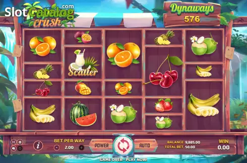 Οθόνη2. Tropical Crush (Eurasian Gaming) Κουλοχέρης