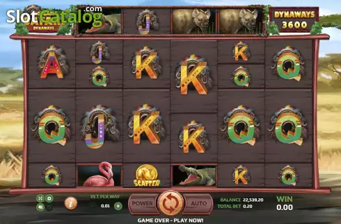 Οθόνη2. Big Game Safari (Eurasian Gaming) Κουλοχέρης 
