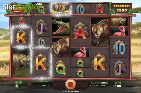 Οθόνη3. Big Game Safari (Eurasian Gaming) Κουλοχέρης 