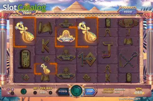 Οθόνη3. Pharaoh's Tomb (EAgaming) Κουλοχέρης 