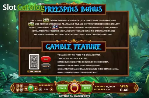 Οθόνη5. Enchanted Forest (Eurasian Gaming) Κουλοχέρης