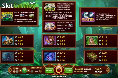 Οθόνη6. Enchanted Forest (Eurasian Gaming) Κουλοχέρης