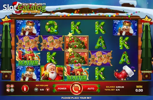Οθόνη2. Santa's Workshop (Eurasian Gaming) Κουλοχέρης