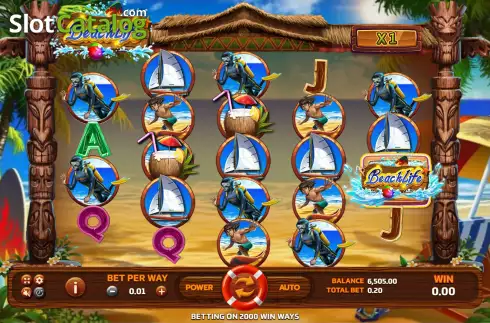 Οθόνη2. Beach Life (Eurasian Games) Κουλοχέρης 