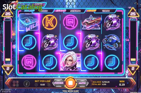 Οθόνη4. Cyber Race Κουλοχέρης