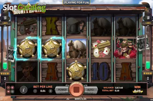 Οθόνη3. Bounty Hunter (Eurasian Gaming) Κουλοχέρης