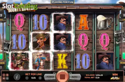 Οθόνη4. Bounty Hunter (Eurasian Gaming) Κουλοχέρης