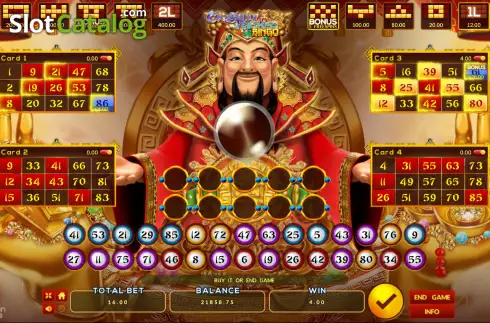 Οθόνη3. Caishen Riches Bingo Κουλοχέρης 