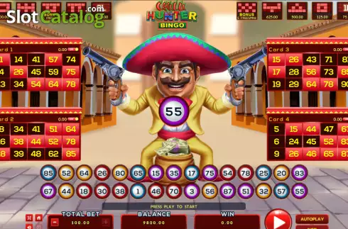 Οθόνη2. Chilli Hunter Bingo Κουλοχέρης