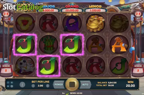 Οθόνη3. Lucky Streak (Eurasian Gaming) Κουλοχέρης