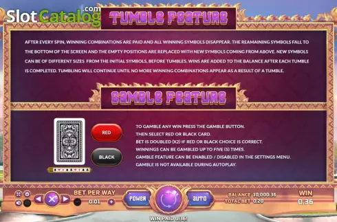 Οθόνη5. Talisman (Eurasian Gaming) Κουλοχέρης