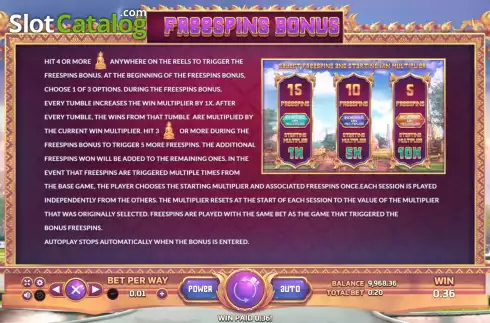Οθόνη6. Talisman (Eurasian Gaming) Κουλοχέρης