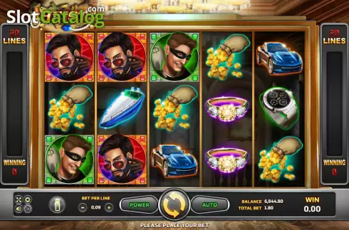 Οθόνη2. Heist (Eurasian Gaming) Κουλοχέρης 