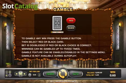 Οθόνη5. Heist (Eurasian Gaming) Κουλοχέρης 