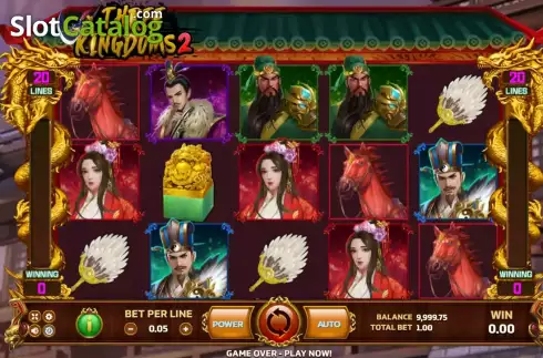 Οθόνη2. Three Kingdoms 2 Κουλοχέρης 