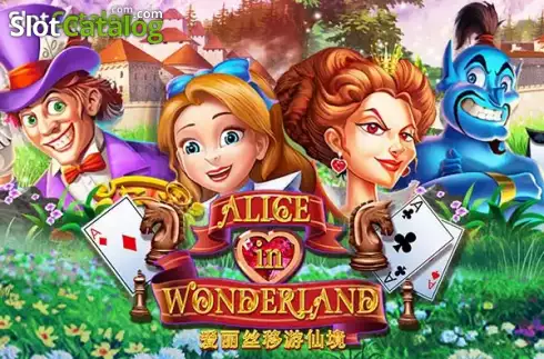 Alice in Wonderland (Eurasian Gaming) Λογότυπο Alice in Wonderland (Eurasian Gaming) Λογότυπο