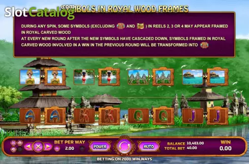 Οθόνη7. Bali (EAgaming) Κουλοχέρης