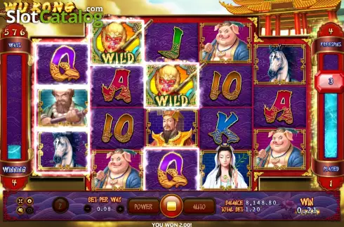 Οθόνη7. Wukong (Eurasian Gaming) Κουλοχέρης