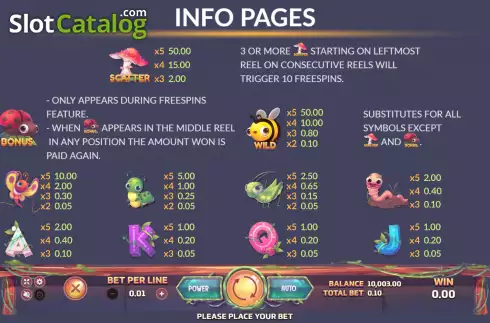 Οθόνη5. Critter Mania Κουλοχέρης