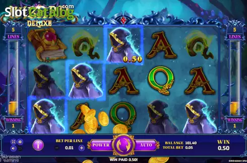 Οθόνη4. Wizard Deluxe Κουλοχέρης
