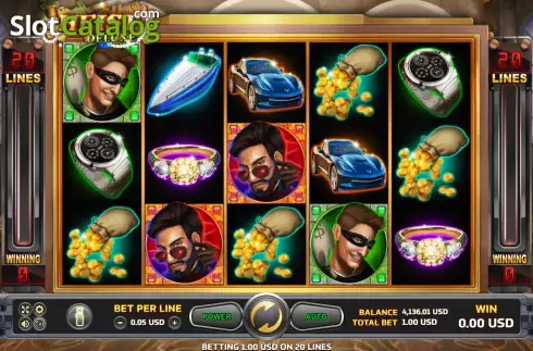 Οθόνη2. Heist Deluxe Κουλοχέρης