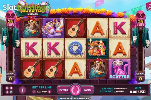 Οθόνη2. Dia De Los Muertos Deluxe Κουλοχέρης