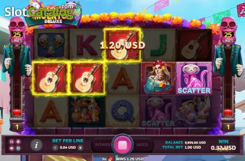 Οθόνη3. Dia De Los Muertos Deluxe Κουλοχέρης