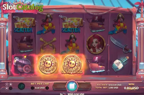 Οθόνη3. Buccaneer Deluxe Κουλοχέρης 