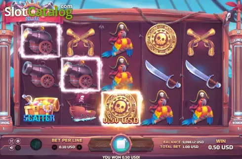Οθόνη4. Buccaneer Deluxe Κουλοχέρης 
