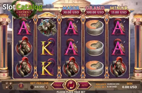 Οθόνη2. Ancient Rome Deluxe Κουλοχέρης