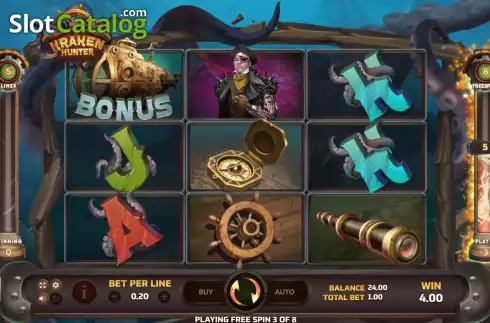Οθόνη7. Kraken Hunter Κουλοχέρης