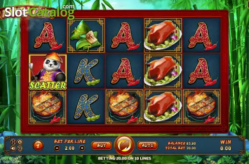 Οθόνη2. Panda Chef (Eurasian Gaming) Κουλοχέρης